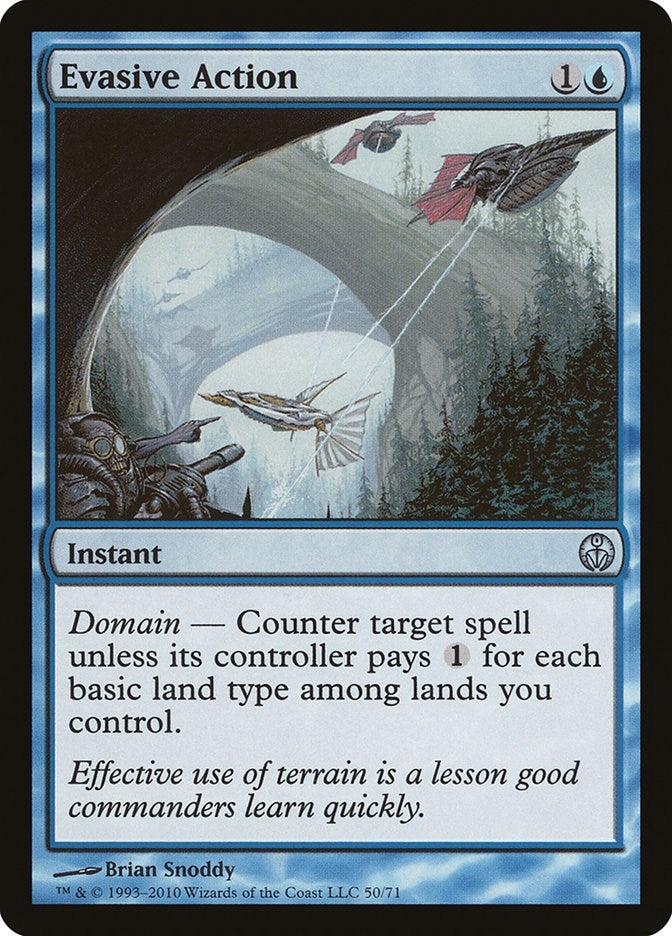 Image for Evasive Action (50) (DDE) - Magic: The Gathering