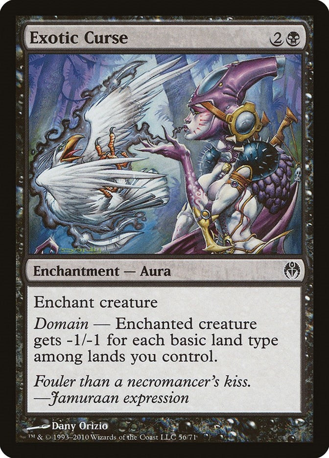 Image for Exotic Curse (56) (DDE) - Magic: The Gathering