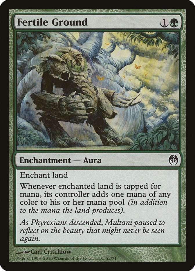 Image for Fertile Ground (52) (DDE) - Magic: The Gathering