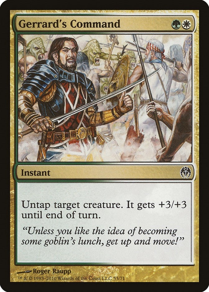 Image for Gerrard's Command (53) (DDE) - Magic: The Gathering