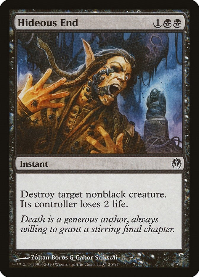 Image for Hideous End (26) (DDE) - Magic: The Gathering