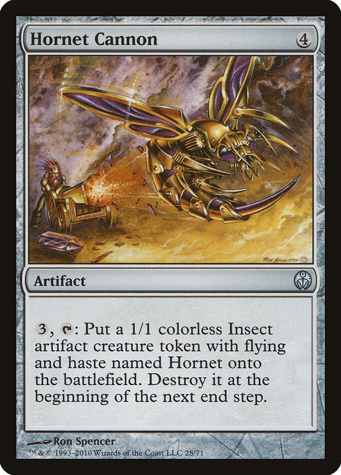 Image for Hornet Cannon (28) (DDE) - Magic: The Gathering
