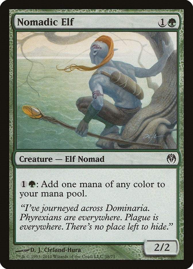 Image for Nomadic Elf (38) (DDE) - Magic: The Gathering
