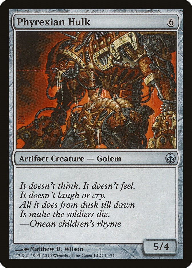 Image for Phyrexian Hulk (14) (DDE) - Magic: The Gathering