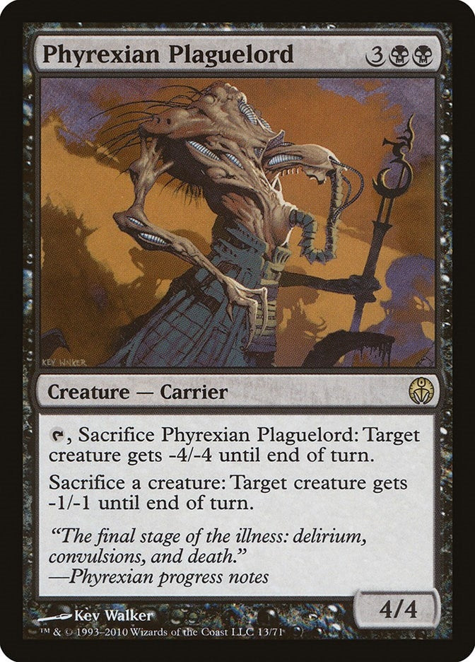 Image for Phyrexian Plaguelord (13) (DDE) - Magic: The Gathering