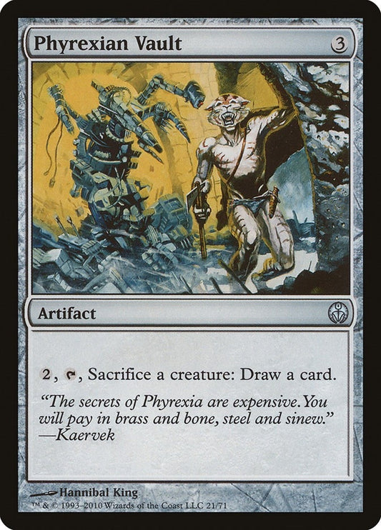 Image for Phyrexian Vault (21) (DDE) - Magic: The Gathering