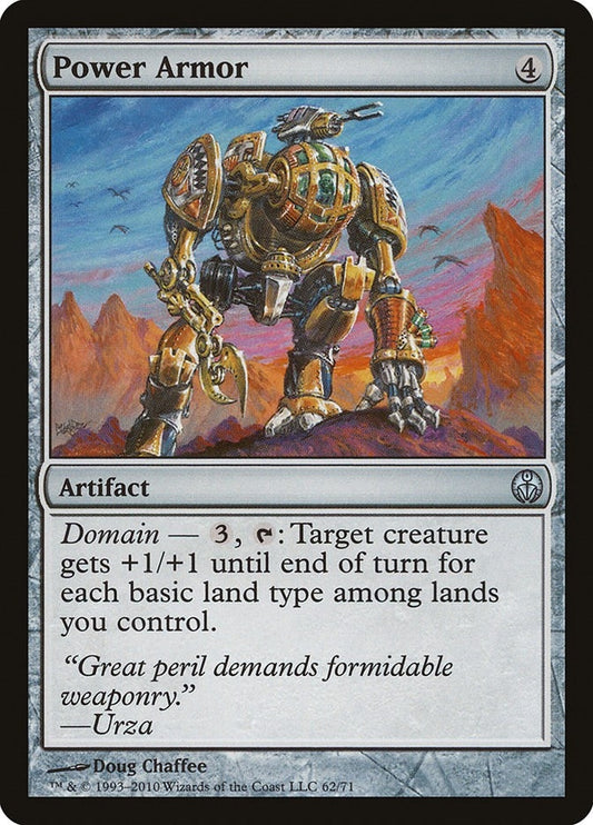 Image for Power Armor (62) (DDE) - Magic: The Gathering