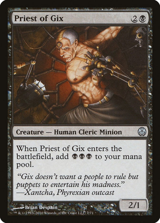 Image for Priest of Gix (7) (DDE) - Magic: The Gathering
