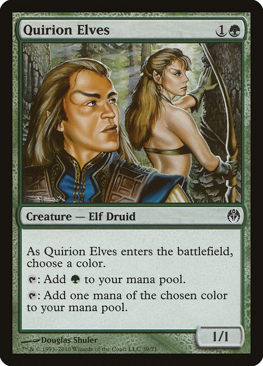 Image for Quirion Elves (39) (DDE) - Magic: The Gathering