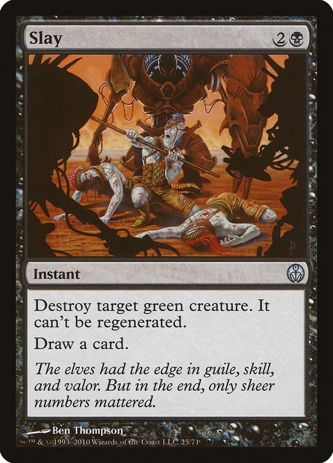 Image for Slay (25) (DDE) - Magic: The Gathering