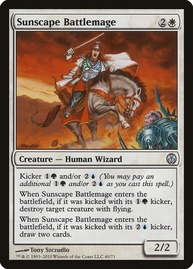 Image for Sunscape Battlemage (40) (DDE) - Magic: The Gathering