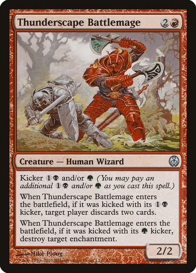 Image for Thunderscape Battlemage (41) (DDE) - Magic: The Gathering