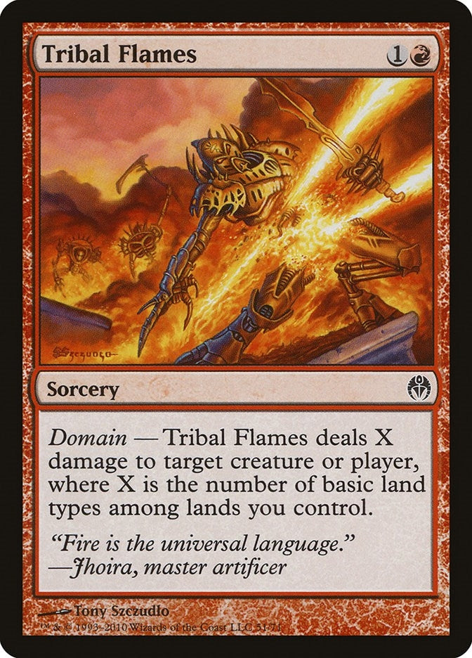 Image for Tribal Flames (51) (DDE) - Magic: The Gathering