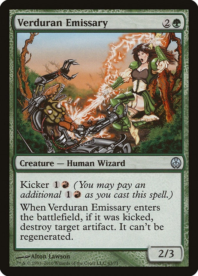 Image for Verduran Emissary (43) (DDE) - Magic: The Gathering