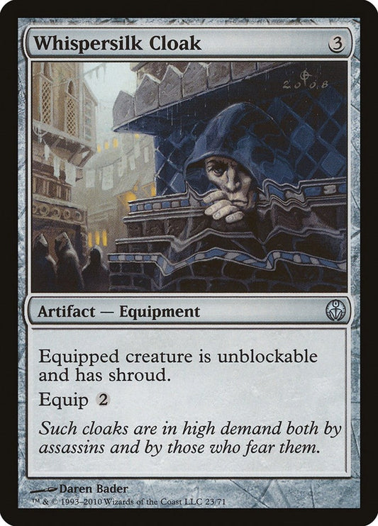 Image for Whispersilk Cloak (23) (DDE) - Magic: The Gathering