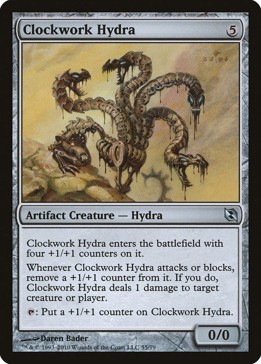 Image for Clockwork Hydra (55) (DDF) - Magic: The Gathering