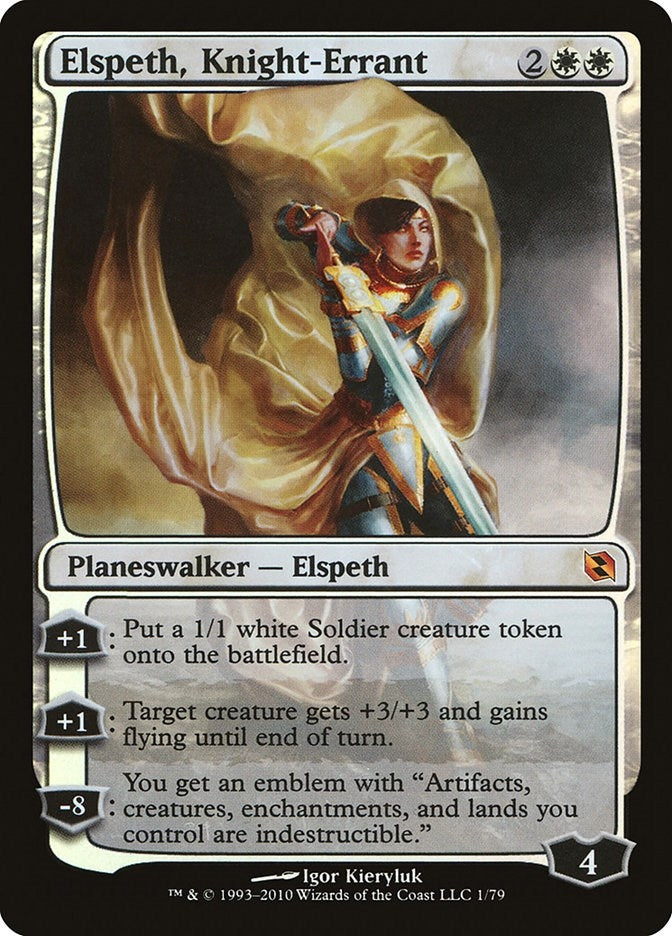 Image for Elspeth, Knight-Errant (1) (DDF) - Magic: The Gathering