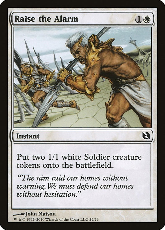 Image for Raise the Alarm (25) (DDF) - Magic: The Gathering