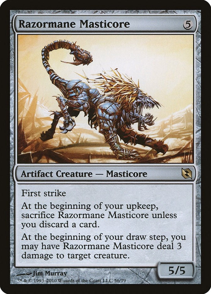 Image for Razormane Masticore (56) (DDF) - Magic: The Gathering