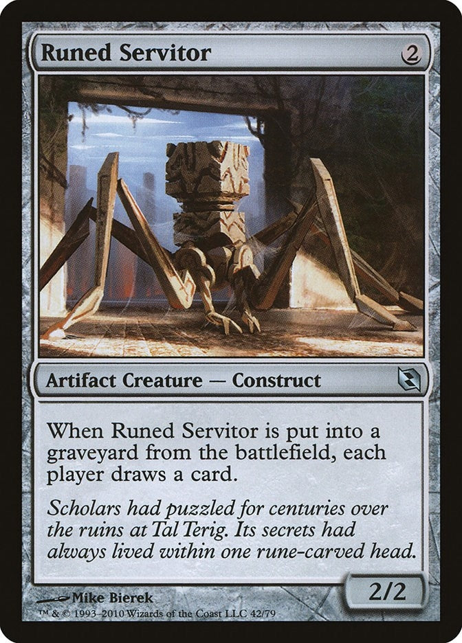 Image for Runed Servitor (42) (DDF) - Magic: The Gathering