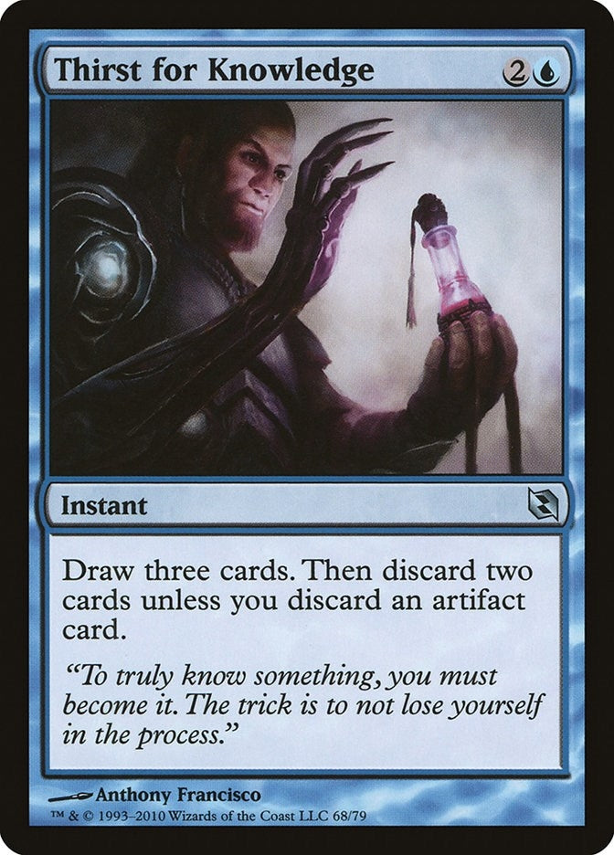 Image for Thirst for Knowledge (68) (DDF) - Magic: The Gathering