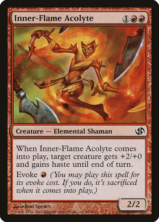 Image for Inner-Flame Acolyte (41) (DD2) - Magic: The Gathering