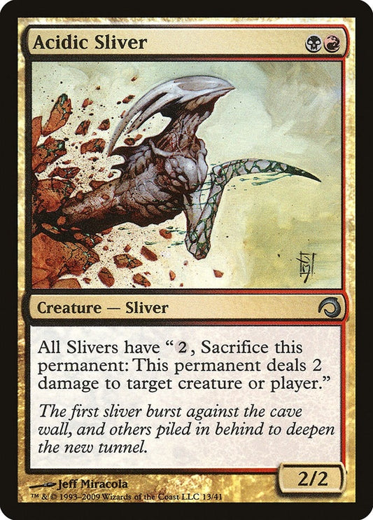 Image for Acidic Sliver (13) (PDS) - Magic: The Gathering