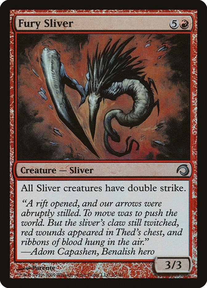 Image for Fury Sliver (25) (PDS) - Magic: The Gathering