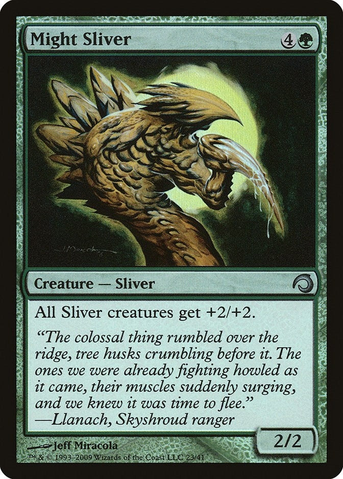 Image for Might Sliver (23) (PDS) - Magic: The Gathering