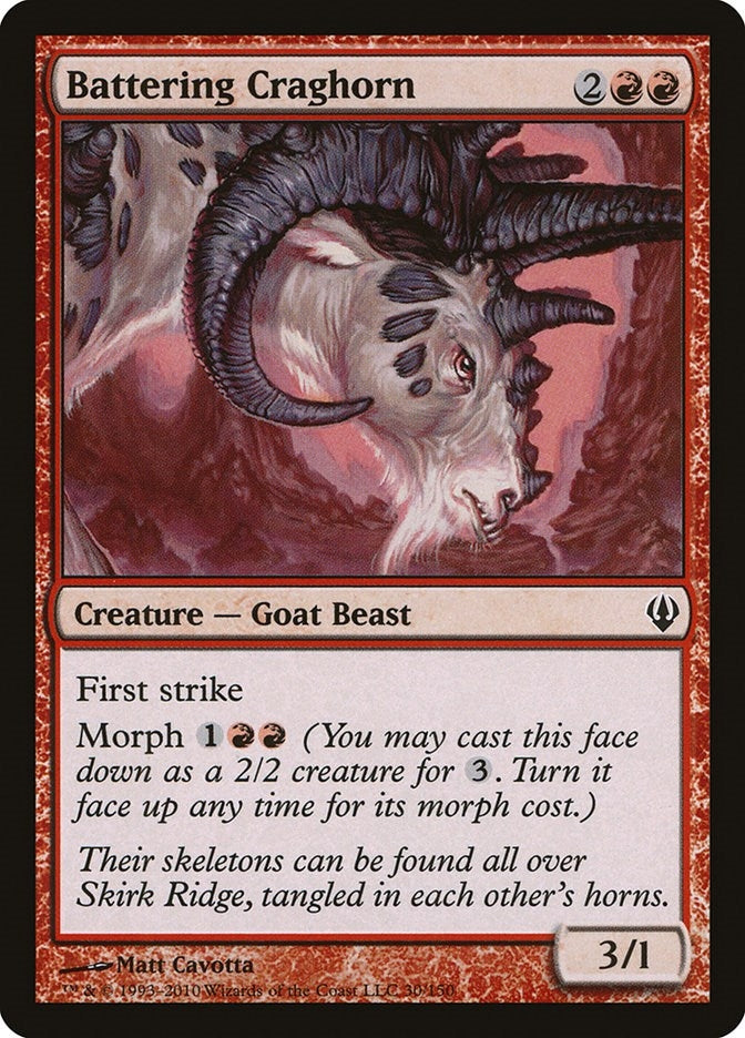 Image for Battering Craghorn (30) (ARC) - Magic: The Gathering