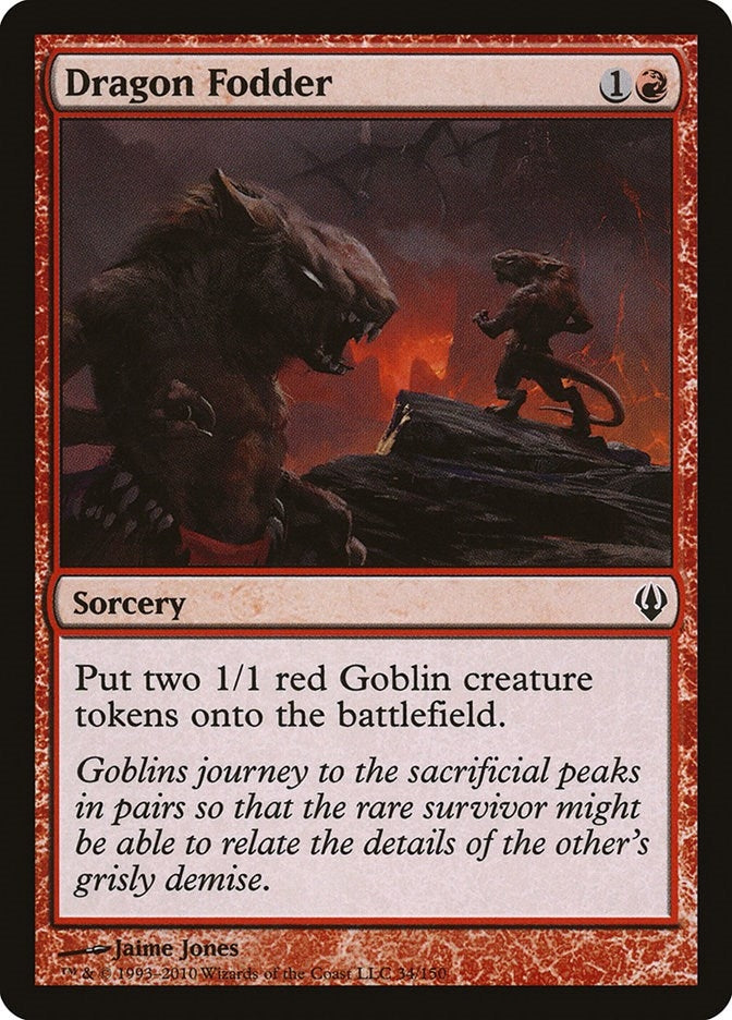 Image for Dragon Fodder (34) (ARC) - Magic: The Gathering