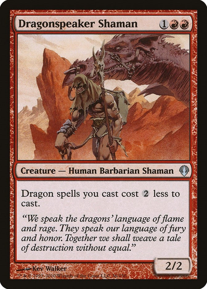 Image for Dragonspeaker Shaman (36) (ARC) - Magic: The Gathering