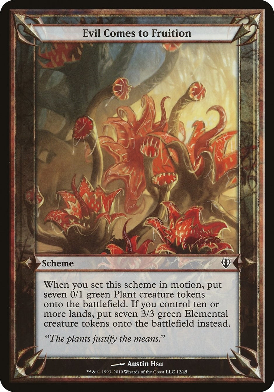 Evil Comes to Fruition (Archenemy) (OVER)