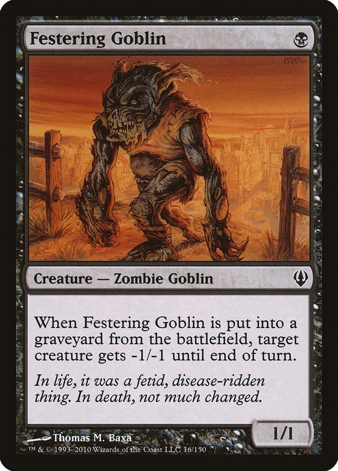 Festering Goblin (16) (ARC)