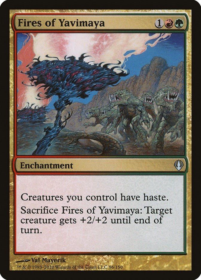 Fires of Yavimaya (86) (ARC)