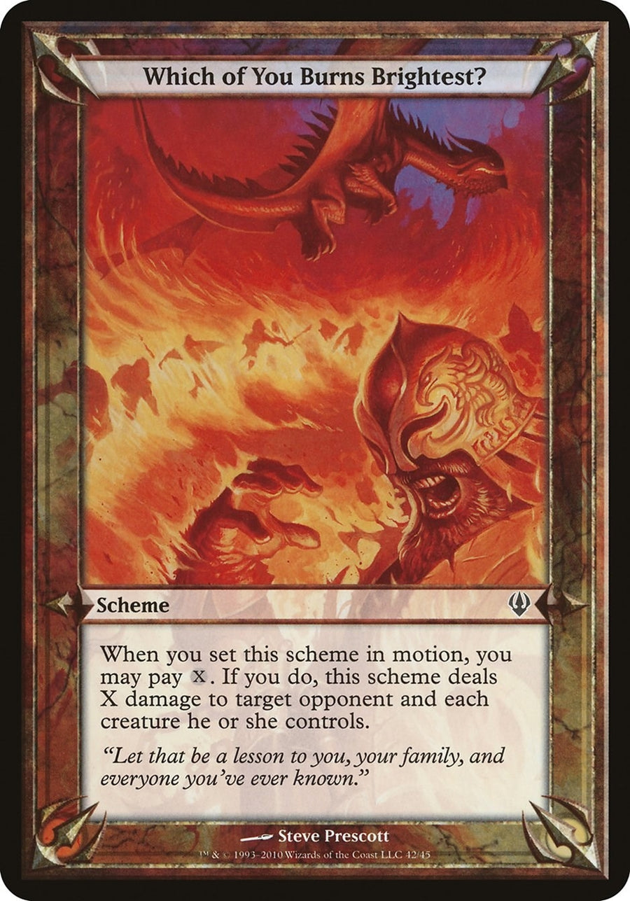 Which of You Burns Brightest? (Archenemy) (OVER)