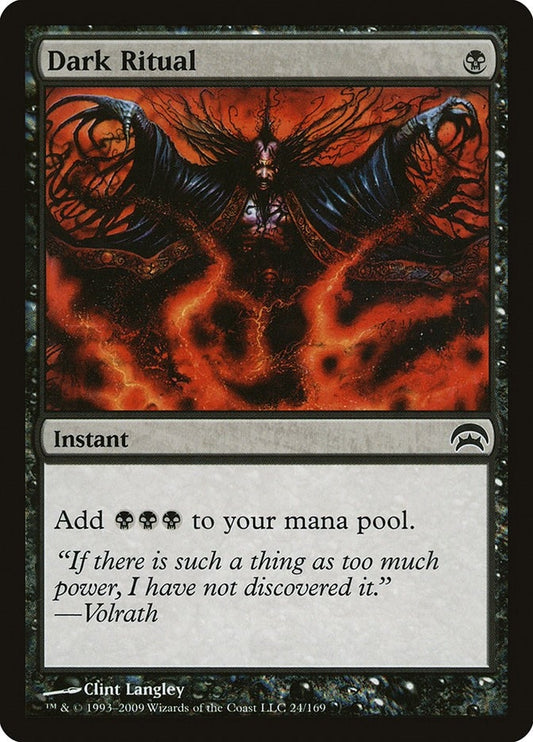 Image for Dark Ritual (24) (HOP) - Magic: The Gathering