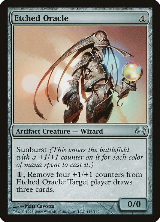 Image for Etched Oracle (113) (HOP) - Magic: The Gathering