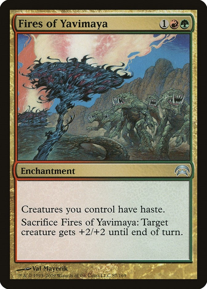 Fires of Yavimaya (87) (HOP)