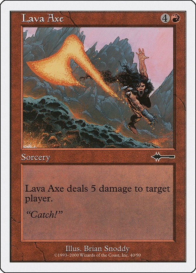 Lava Axe (40) (BTD)