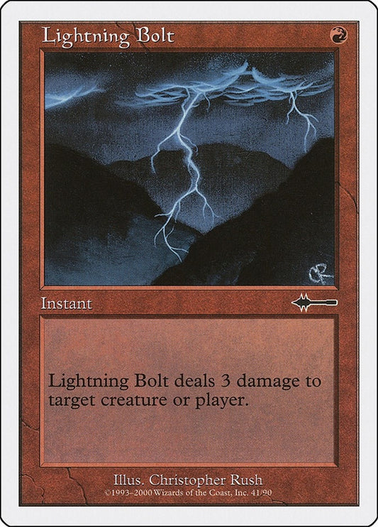 Image for Lightning Bolt (41) (BTD) - Magic: The Gathering