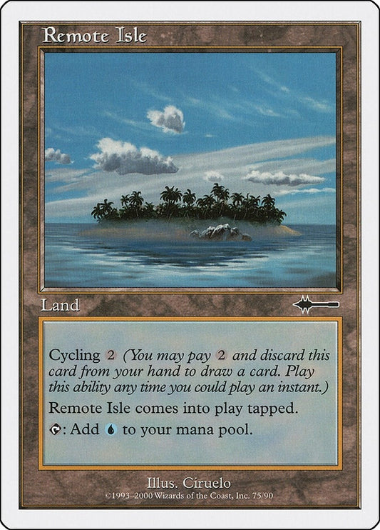 Image for Remote Isle (75) (BTD) - Magic: The Gathering