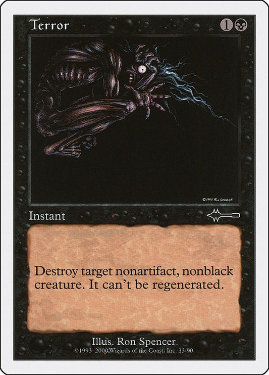 Image for Terror (33) (BTD) - Magic: The Gathering