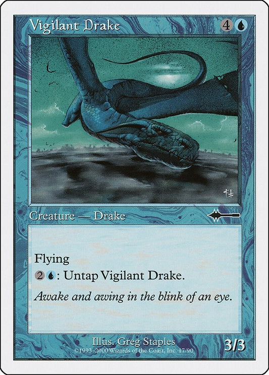 Image for Vigilant Drake (17) (BTD) - Magic: The Gathering
