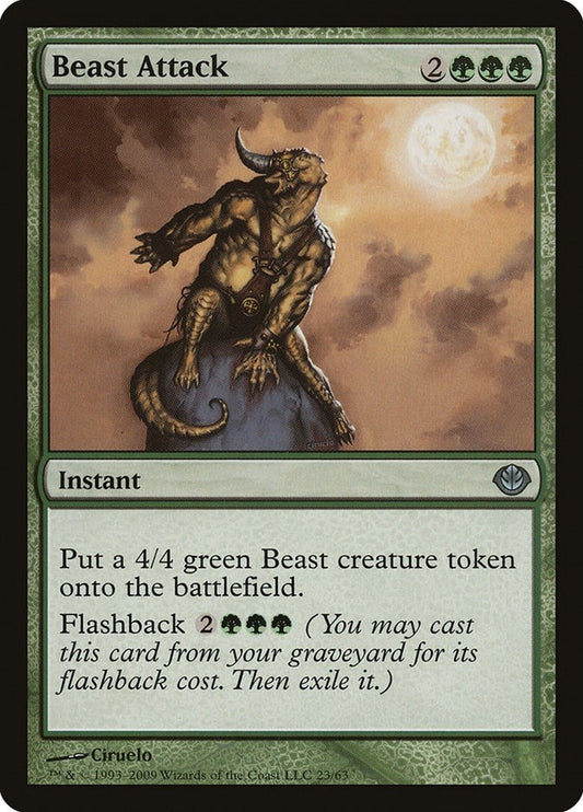 Image for Beast Attack (23) (DDD) - Magic: The Gathering