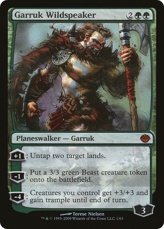 Image for Garruk Wildspeaker (1) (DDD) - Magic: The Gathering