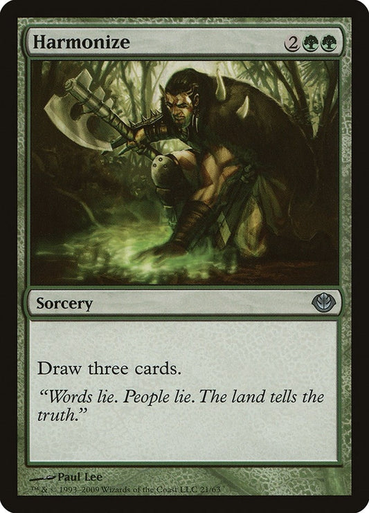 Image for Harmonize (21) (DDD) - Magic: The Gathering