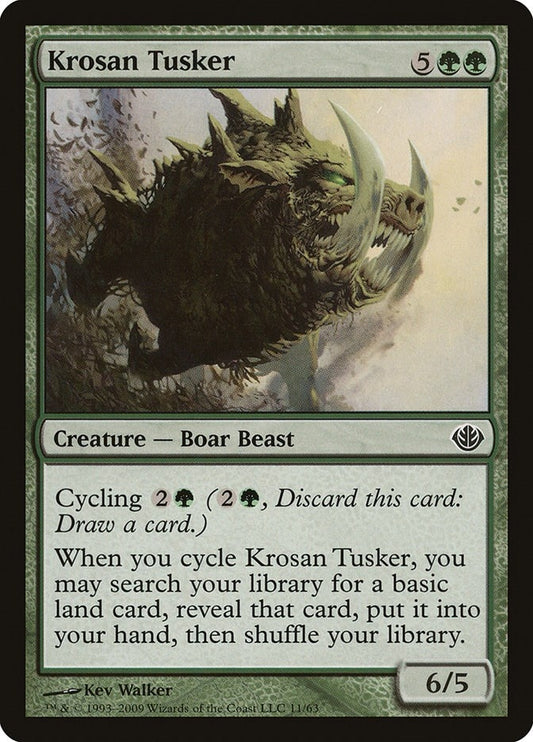 Image for Krosan Tusker (11) (DDD) - Magic: The Gathering