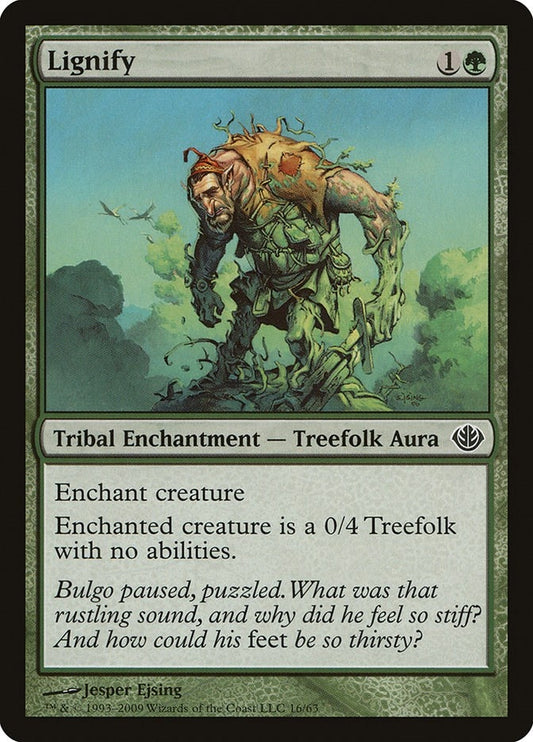 Image for Lignify (16) (DDD) - Magic: The Gathering