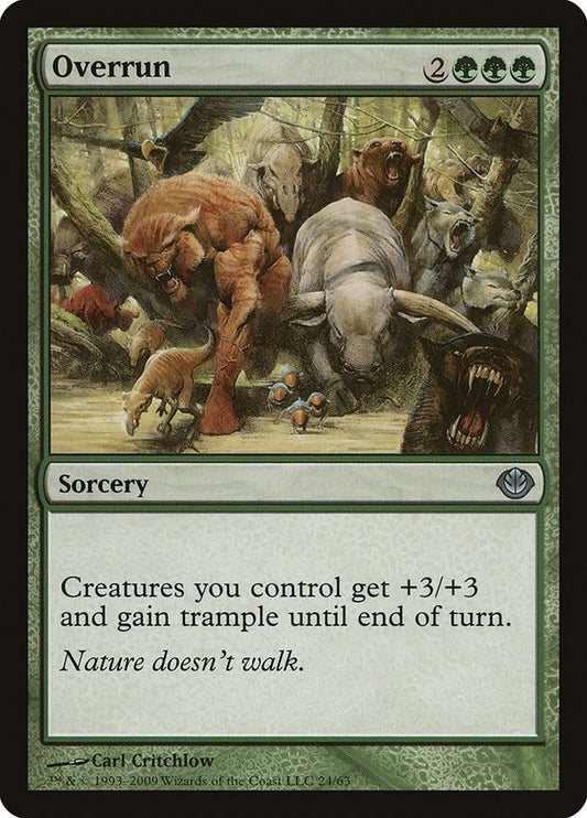 Image for Overrun (24) (DDD) - Magic: The Gathering